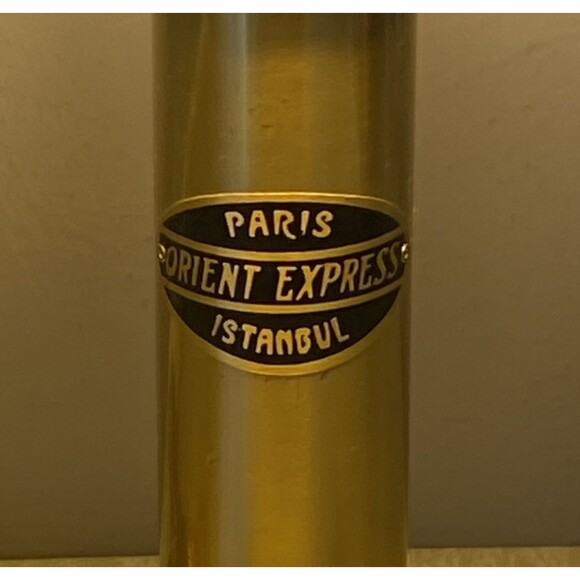 Vintage Paris Istanbul Orient Express Brass Clawfoot  Adjustable Table Lamp 20" - Picture 7 of 15